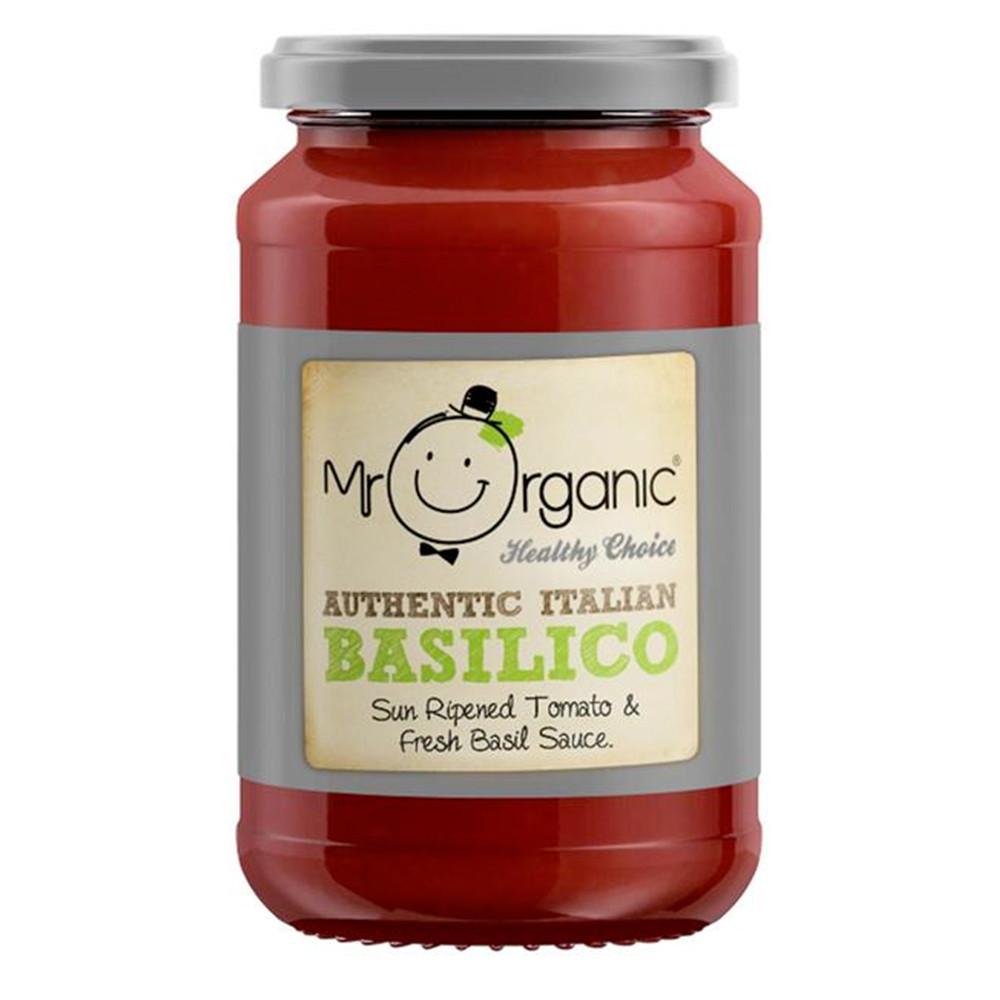 Pasta Sauce ~ Authentic Italian Basilico ~ Mr Organic - 350g