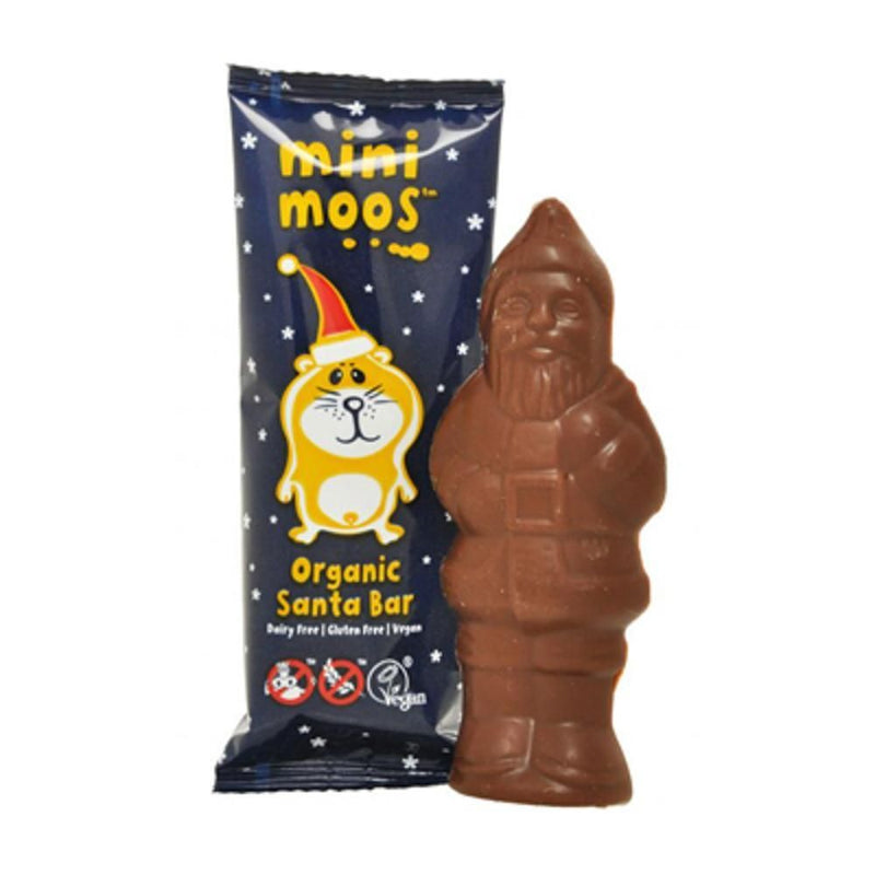 Chocolate Santa - 32g ~ Mini-Moo - Dairy-Free - Organic