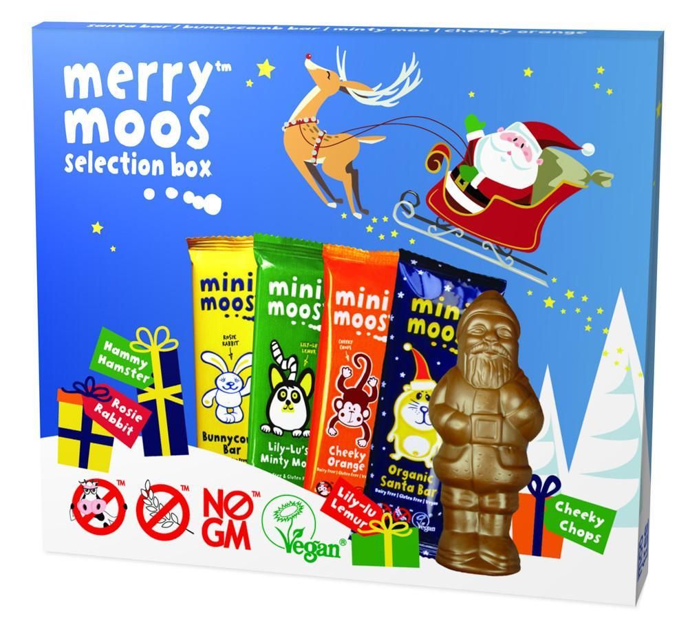 Merry Moos ~ Chocolate Selection Box ~ Moo Free - Dairy-Free