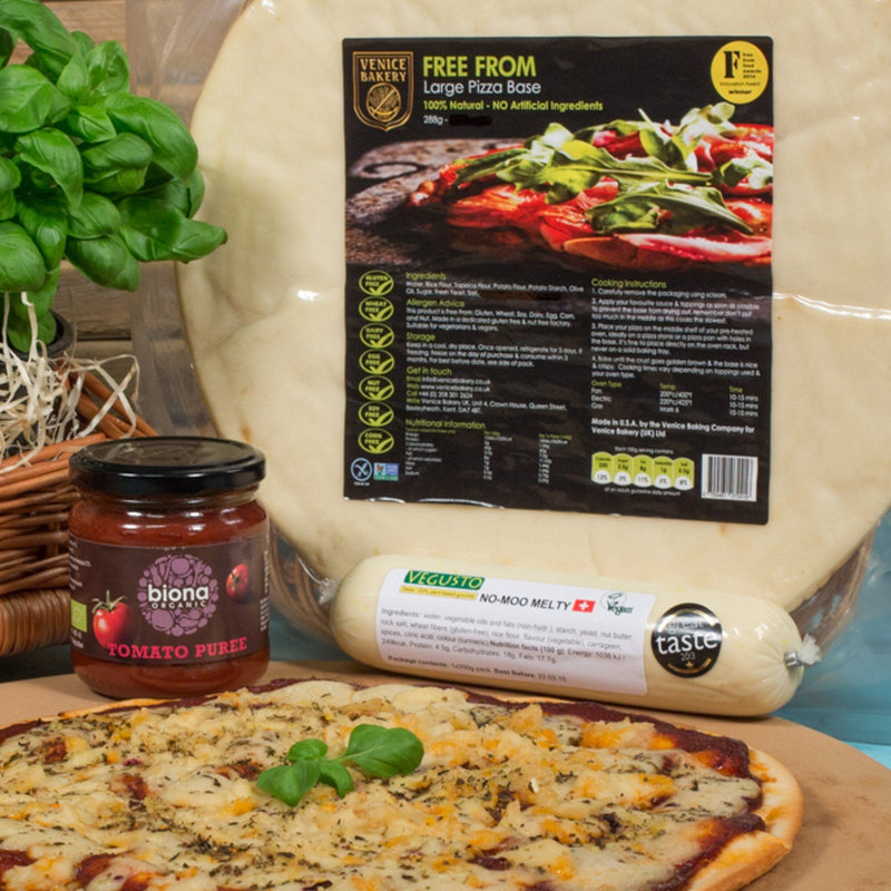 Vegusto Pizza Pack - Gluten Free ~ with No Moo Melty - 8% Off